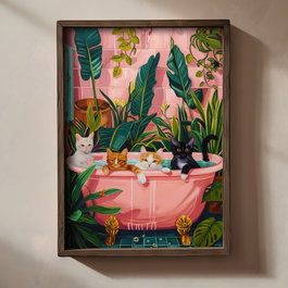 Wallity Pintura Decorativa TUN075-XL Multicolor